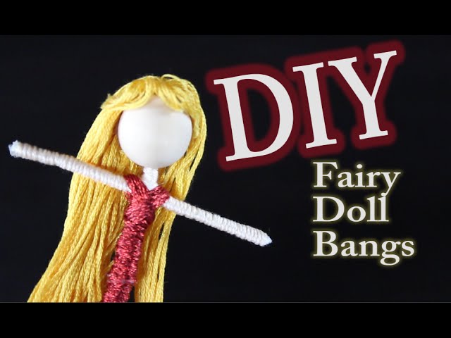 DIY Fairy Doll Bangs Hairstyle - YouTube