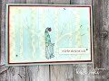 Gnome Hide and Seek With The woodland Embossing Folder Technique!