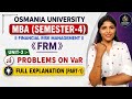 FRM | FINANCIAL RISK MANAGEMENT | UNIT-2 FULL EXPLANATION | PROBLEMS ON VaR | MBA | @shivanipallela