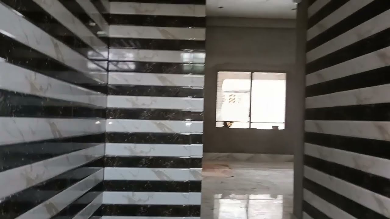 how to toilet tiles/ bathroom wall tiles installation video / bathroom