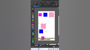 🔥Atalhos para alinhar texto ou objetos. #corel #coreldrawtutorial #coreldraw