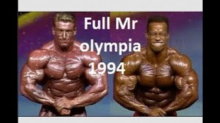 MR OLYMPIA 1994 Dorian Yates Shawn Ray