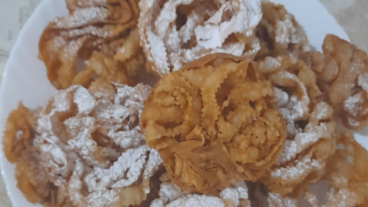 حلوى الغراف بمقادير جد بسيطة  وكمية لا بأس بها