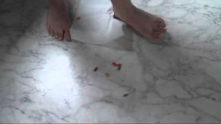 3. Male Feet Food Crushing Barefoot English Version Hd Hq