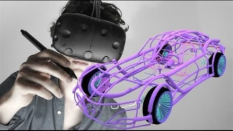 virtual reality 3D modeling software will let you design in mid-air