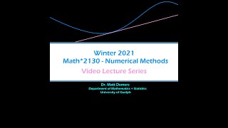 Lecture 26 - Midpoint Method