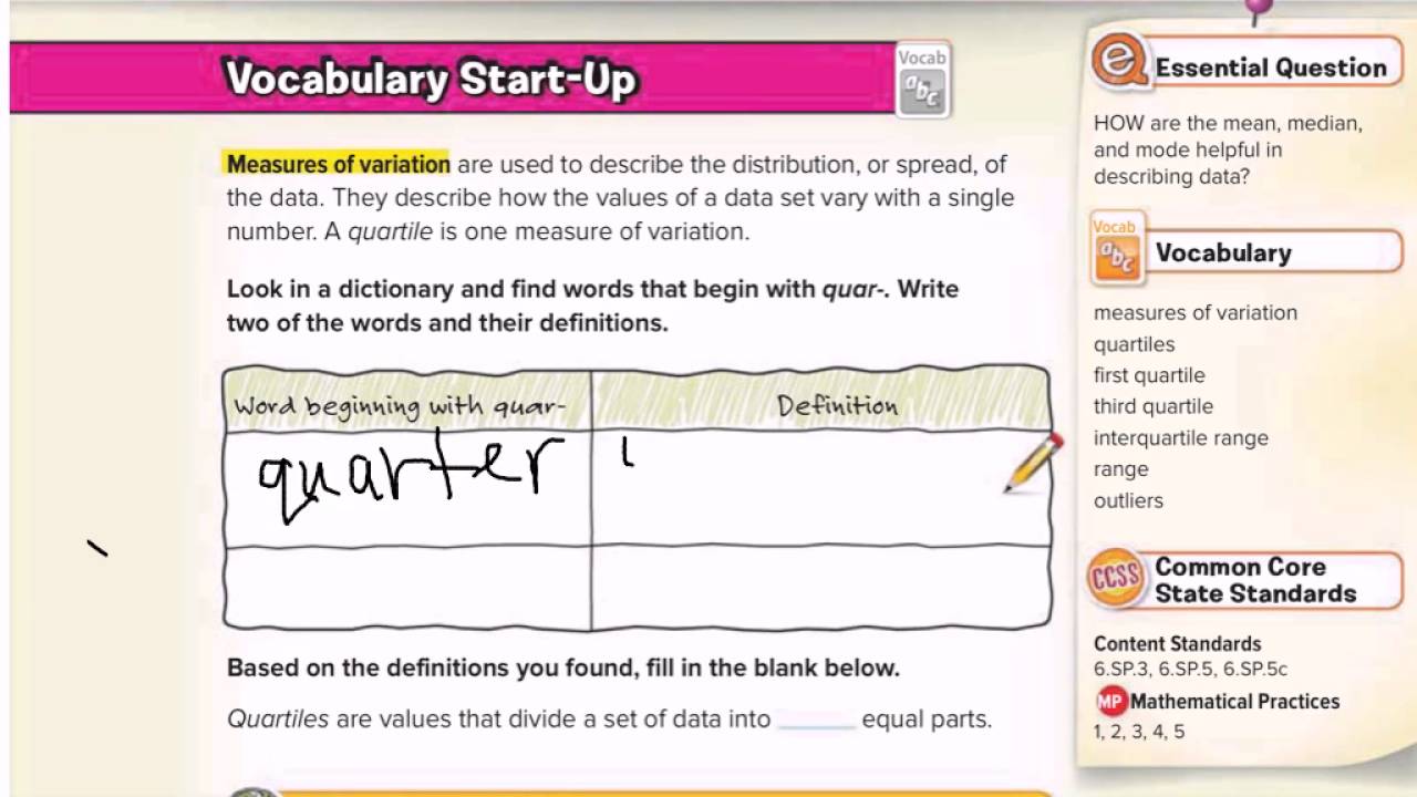 Ch 11 Less 3 Vocab 