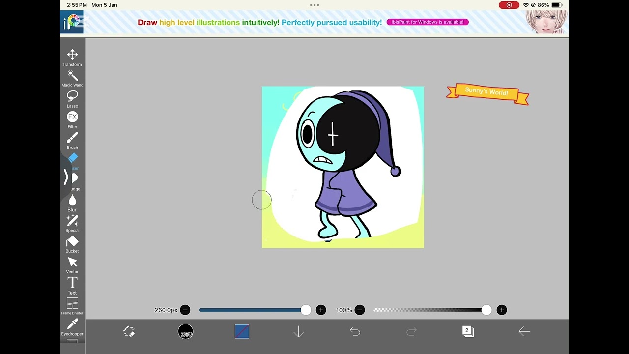 Astro in Sunny’s world! 