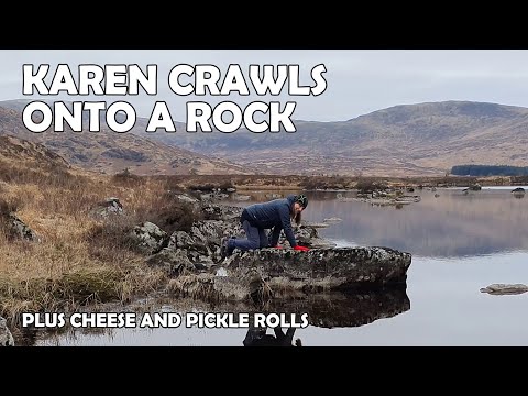 Hiking To A Wee Loch For Cheese and Pickle Rolls | Loch Fannie | Split Boulder | Galloway Forest