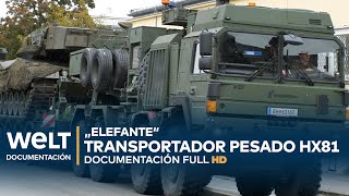 TRANSPORTADOR PESADO HX81 ELEFANTE: Creación del tractor más fuerte de las Fuerzas Armadas alemanas
