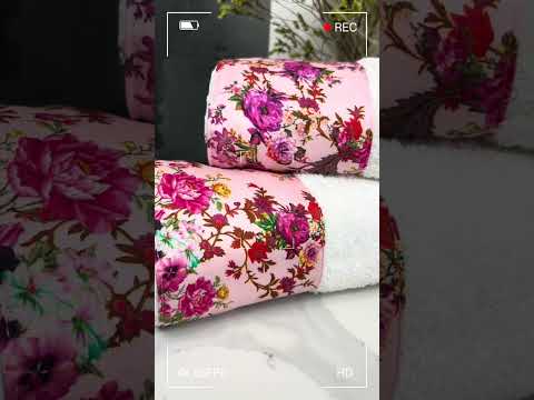 Рушники на подарунок банний + обличчя. 100% натуральна бавовна. Щільність 500 г/м2. Якісні бавовняні рушники Туреччна, видео 1