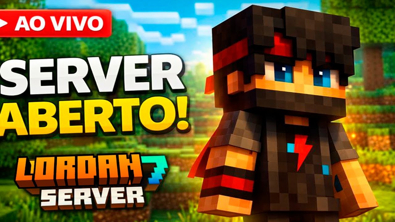 LIVE MINECRAFT SURVIVAL 🔥 JOGANDO COM INSCRITOS (SERVER ABERTO😱) - YouTube