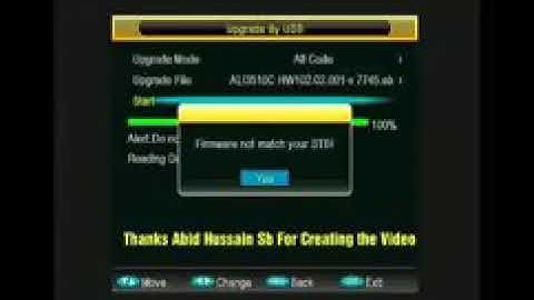 Ali 3510 c no match file eror sulotion