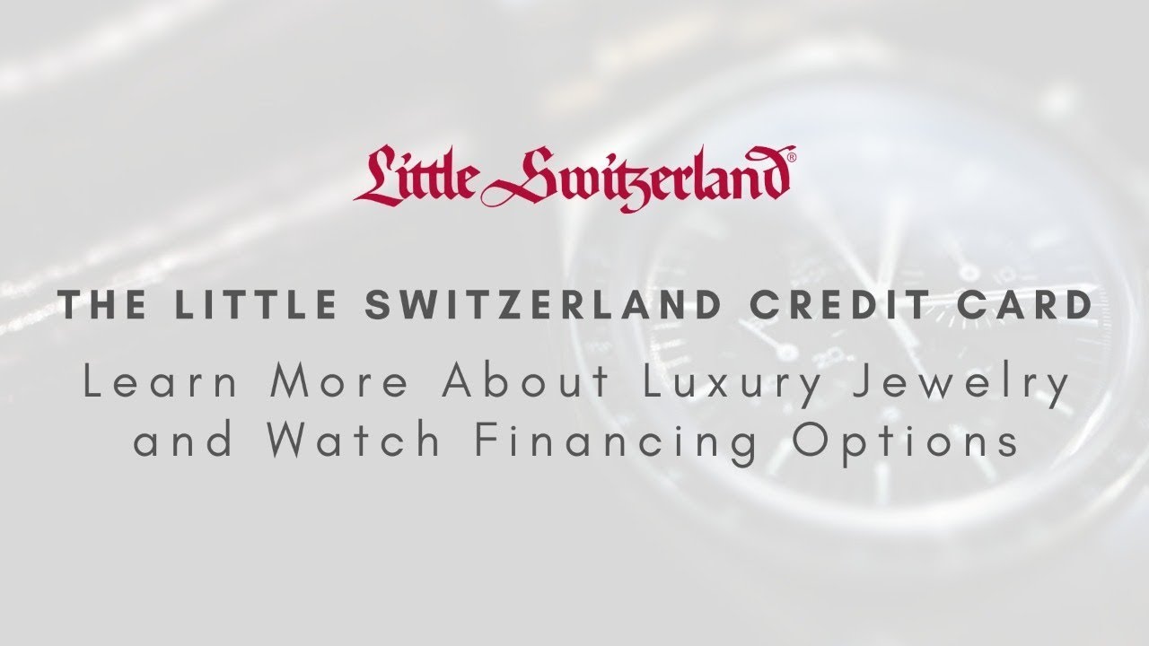 Little Switzerland's YouTube Live Event Featuring the Little Switzerland Credit Card