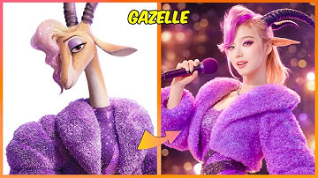 Zootopia 2 Real-Life & Guess the character by Voice🎤🎵🔥~ Judy🐰Nick🦊Gary🐍Flash🦥