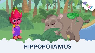 Learn through play with Keiki App!  Meet Hippo!
