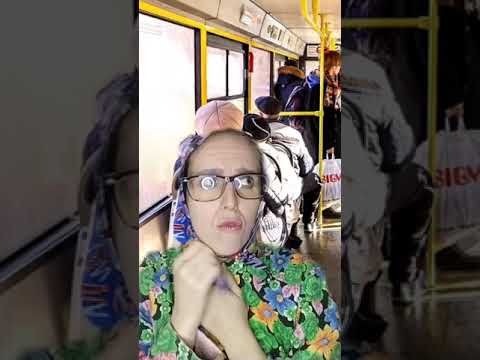 Яжбабка в автобусе