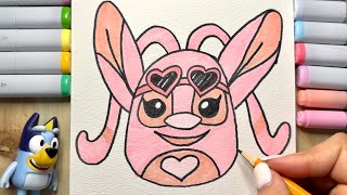 How to draw Angel Squishmallow