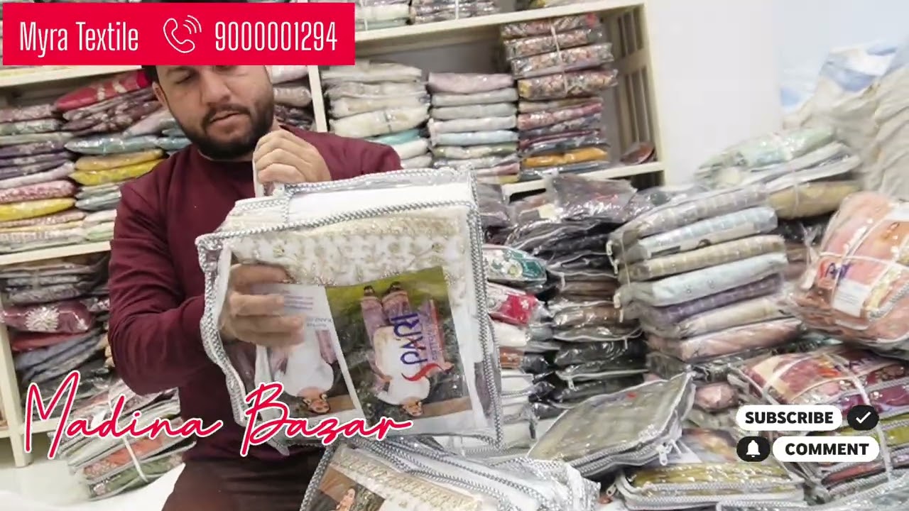 RAMZAN 🌙 SPECIAL PAKISTANI DRESSES AT BEST PRICE- BEST WHOLESALE SHOP- MYRA TEXTILES  URDUGALLI HYD.