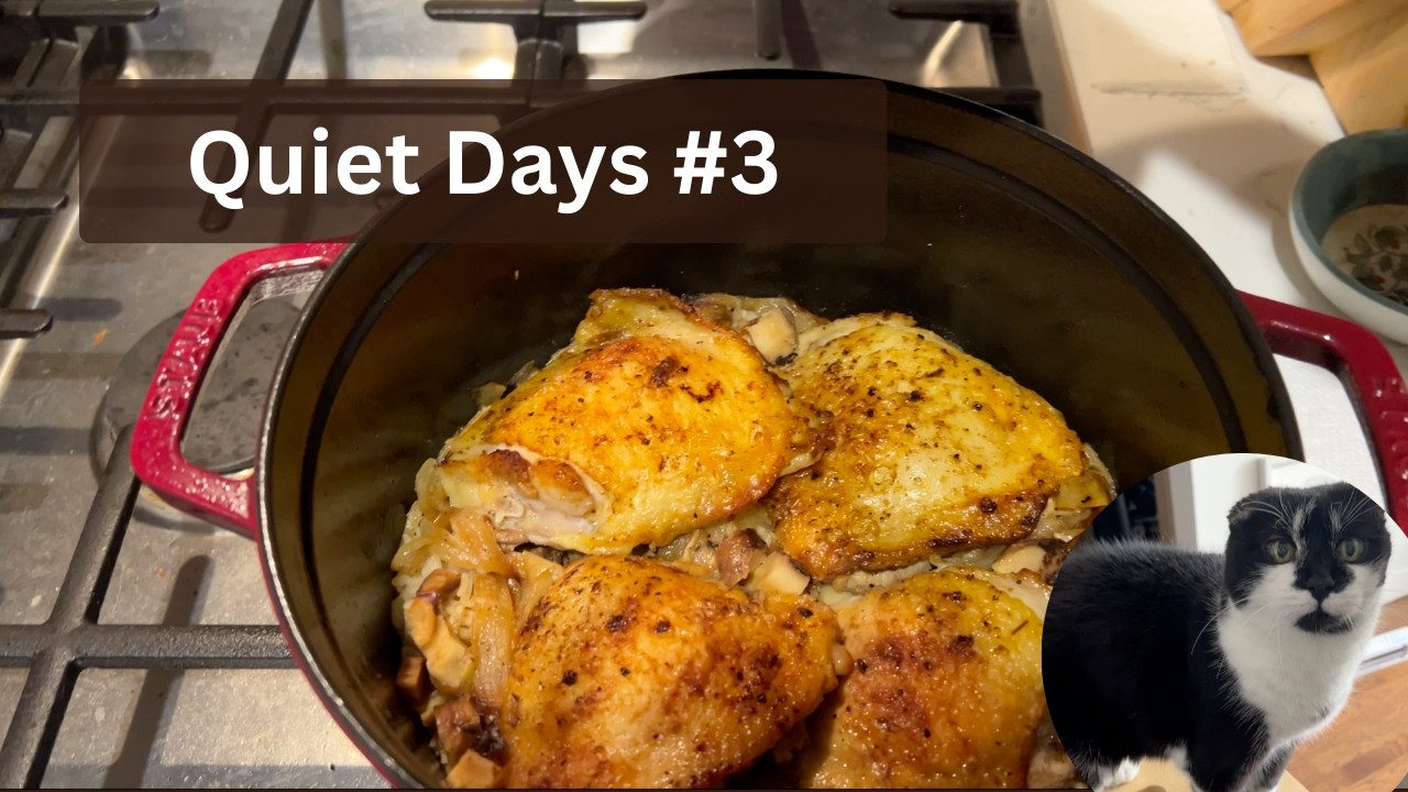 Quiet Days Vlog #3 | Cozy NYC Home Cooking, Chicken Rice & Fresh Bread