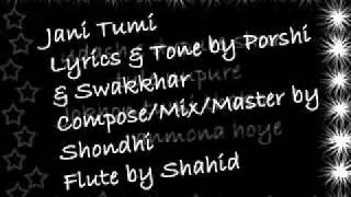 Jani Tumi-Porshi [Lyrics] chords