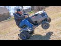 I put a 1000hp in my lawn mowernot really but its fast