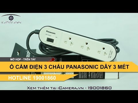 Ổ cắm điện 3 mét 3 ổ cắm Panasonic WCHG24332W giá rẻ