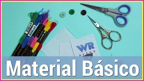 O que é preciso para começar a fazer ponto cruz?