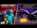 Minecraft hardcore day 7 end fight #minecraft #shortsfeed #shorts #minecraftlivehind