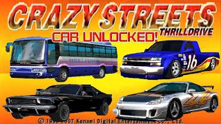 CRAZY STREET THRILL DRIVE 4 [スリルドライブ 4] TEKNOPARROT OPTION UNLOCK ALL RACES & CARS #arcade #gaming