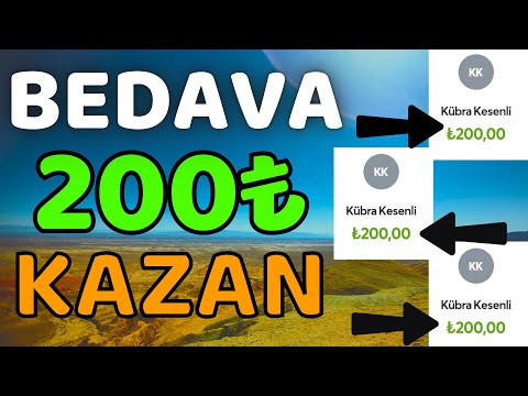 1 Saatte Bedava 200₺ Kazan - (Kanıtlı Video) - İnternetten Para Kazanma Yolları 2024