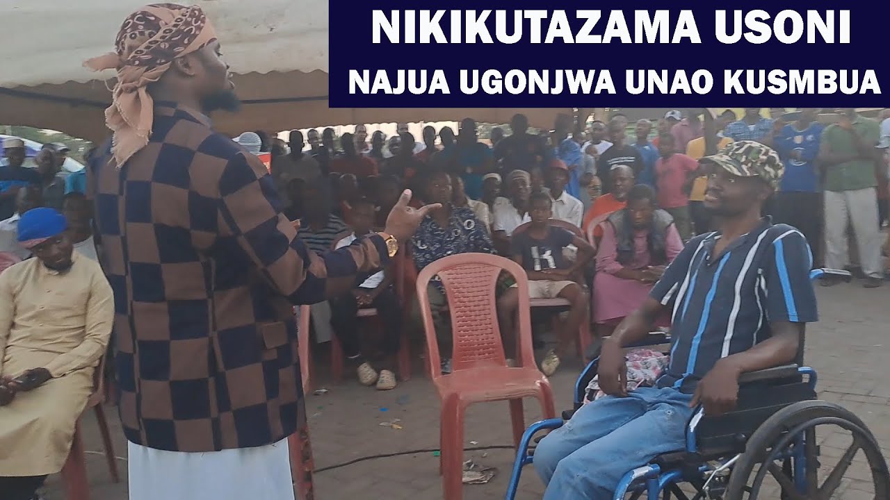 NIKIKUANGALIA USONI NAJUA KILA UGONJWA UNAKUSUMBUA || SHEIKH SHARIF ALBASHIR