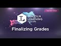 Finalizing Student Grades Process