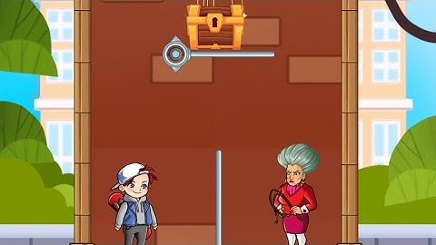 School Escape New Gameplay Level 2-14 Puzzle - Pull The Pin Mobile Game