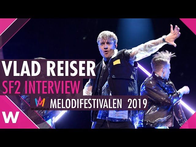 Vlad Reiser "Nakna i regnet" SF2 Malmö Interview @ Melodifestivalen 2019 | wiwibloggs