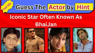 Guess the Bollywood Actor by Hint! | Bollywood Quiz | Bollywood Trivia Challenge | Quiz | Bollywood screenshot 2