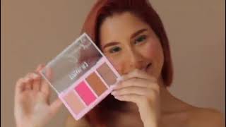 Paleta de Blush/Contorno/Iluminador JULIET