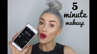5 MINUTE MAKEUP | lolaliner