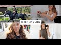 HAULS, HORSE RIDING & TRYING OUT THE DYSON AIR WRAP VLOG | Kate Hutchins