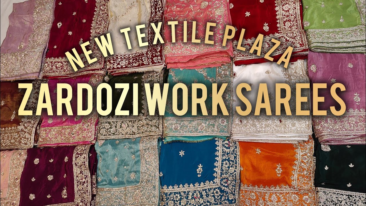 ZARDOZI SAREE COLLECTION_📞.6305249511.   New Textile Plaza | Premium Bridal & Party Wear