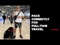 How kurt caz packs for his travels