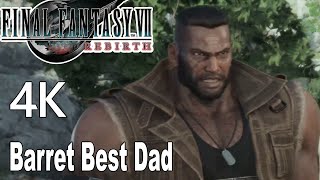 Barret Being the Best Dad Final Fantasy 7 Rebirth 4K