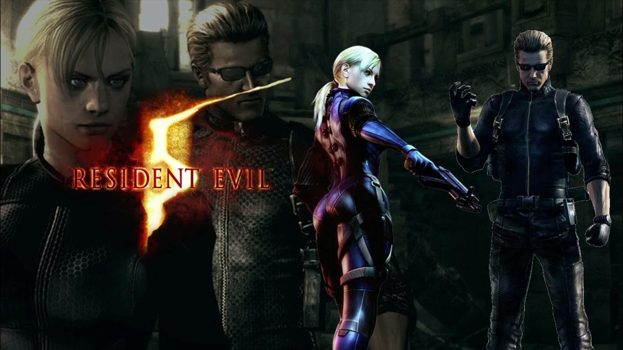  Tomorrow sunny 24X36 INCH / Game Resident Evil 5 Biohazard 5  fanart Albert Wesker Jill Valentine rain : Everything Else