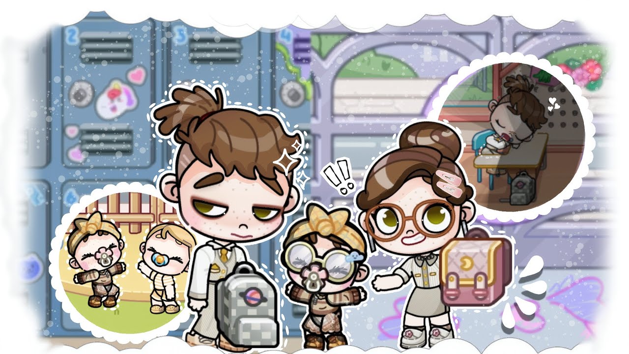 🌞 Утренняя рутина 1 сентября 🎒✨ | Avatar World 🏫👩‍👩‍👧‍👦 Рутина в большой семье 💕🍂📚