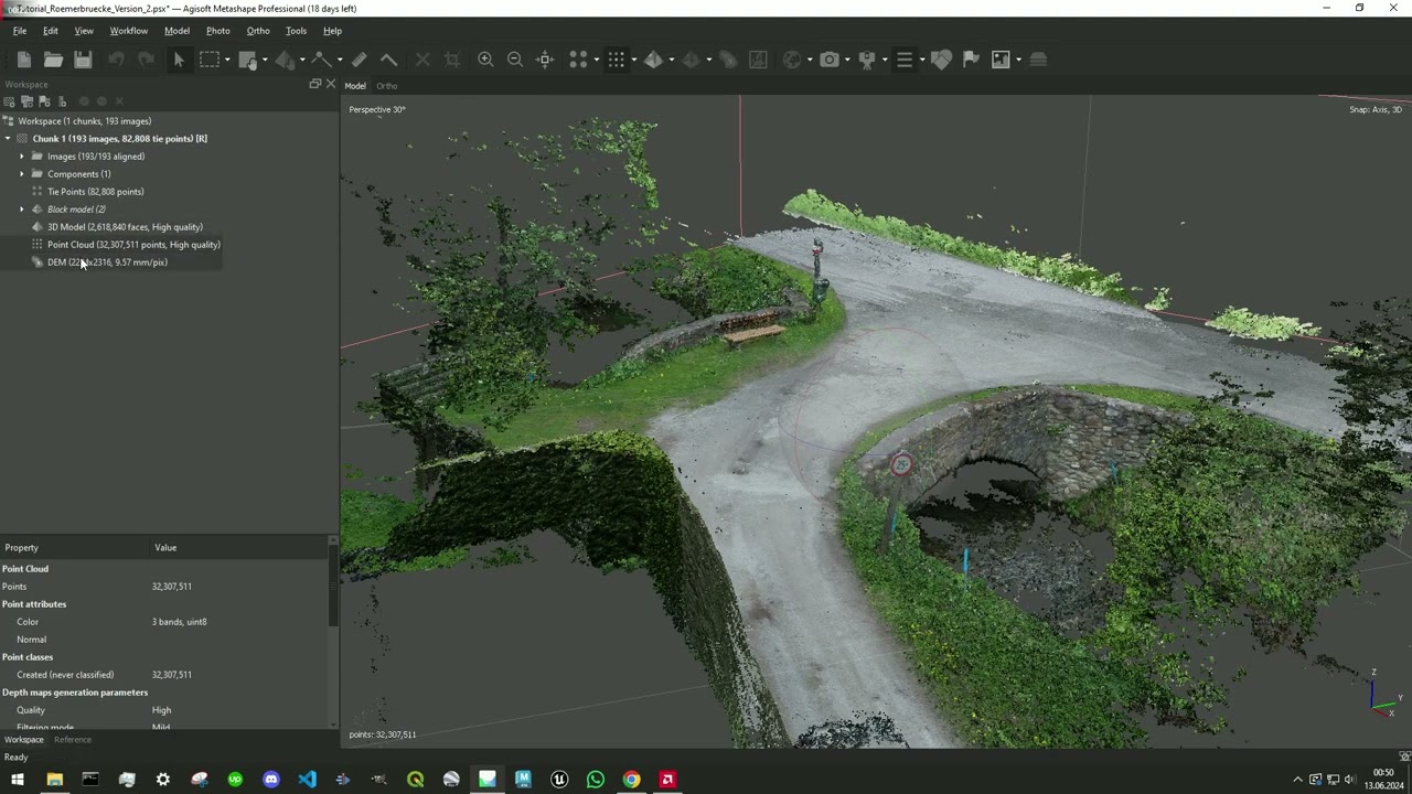 Structure from Motion Medieval Bridge