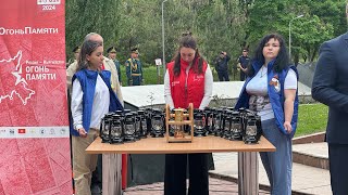 В Бишкек прибыл «Огонь памяти»