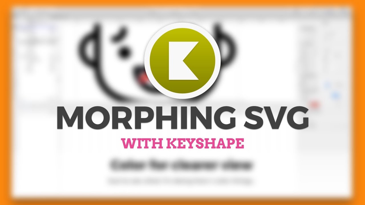 Morph Animations with Keyshape and Sketch