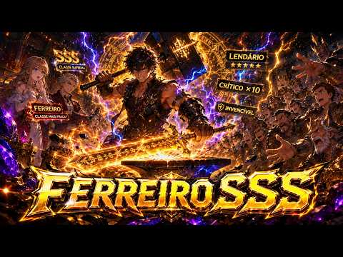 【CHEIO】Disseram Que Ferreiro Era a Pior Classe... Até Eu Criar Equipamentos com Atributos Divinos!