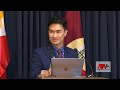Impeachment court spokesman nagsasagawa ng press conference | NewsWatch Live