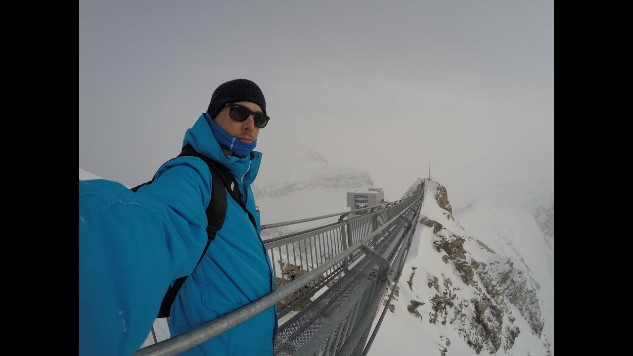 สะพานเชื่อมสองภูเขาในสวิตเซอร์แลนด์ - Bridge between two mountains in Switzerland - YouTube